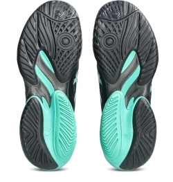 Теннисные кроссовки Asics Court FF 3 - black/aurora green