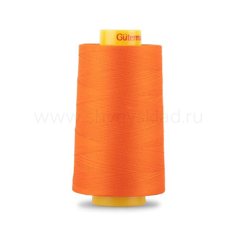 Нитка Gutermann Mara 120 (5000 метров), 1 боб., универсальная | 351 оранжевый