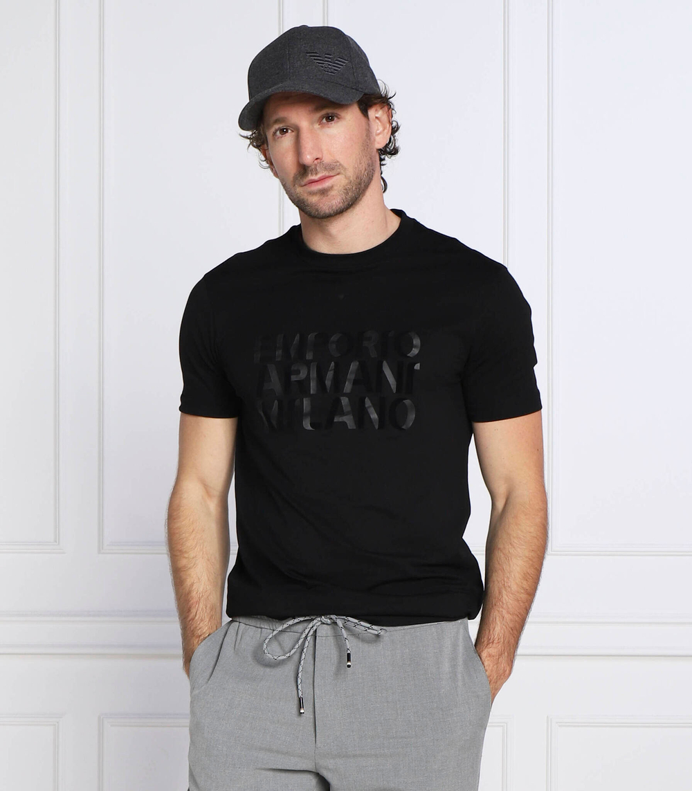 Футболка Emporio Armani - черный(6L1TS9 1JPZZ)