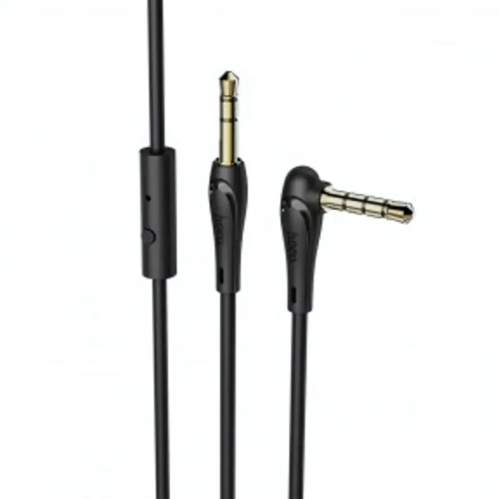 Кабель AUX HOCO UPA15 1м Black