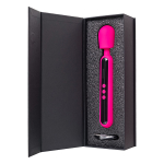 Ярко-розовый wand-вибратор 23,5см ToyFa eroTEQ Mashr 593004