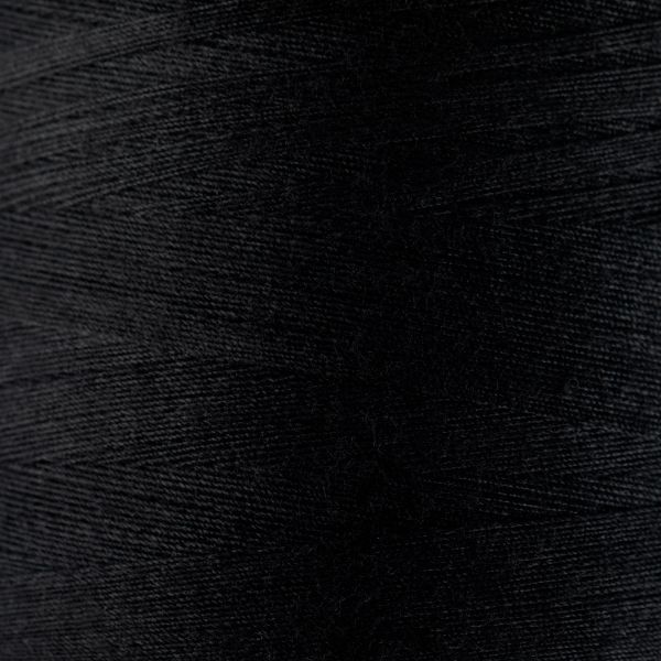 Нитки универсальные Gamma 40/3, 4570 м (5000 ярд) / 1 кат., 000 черный