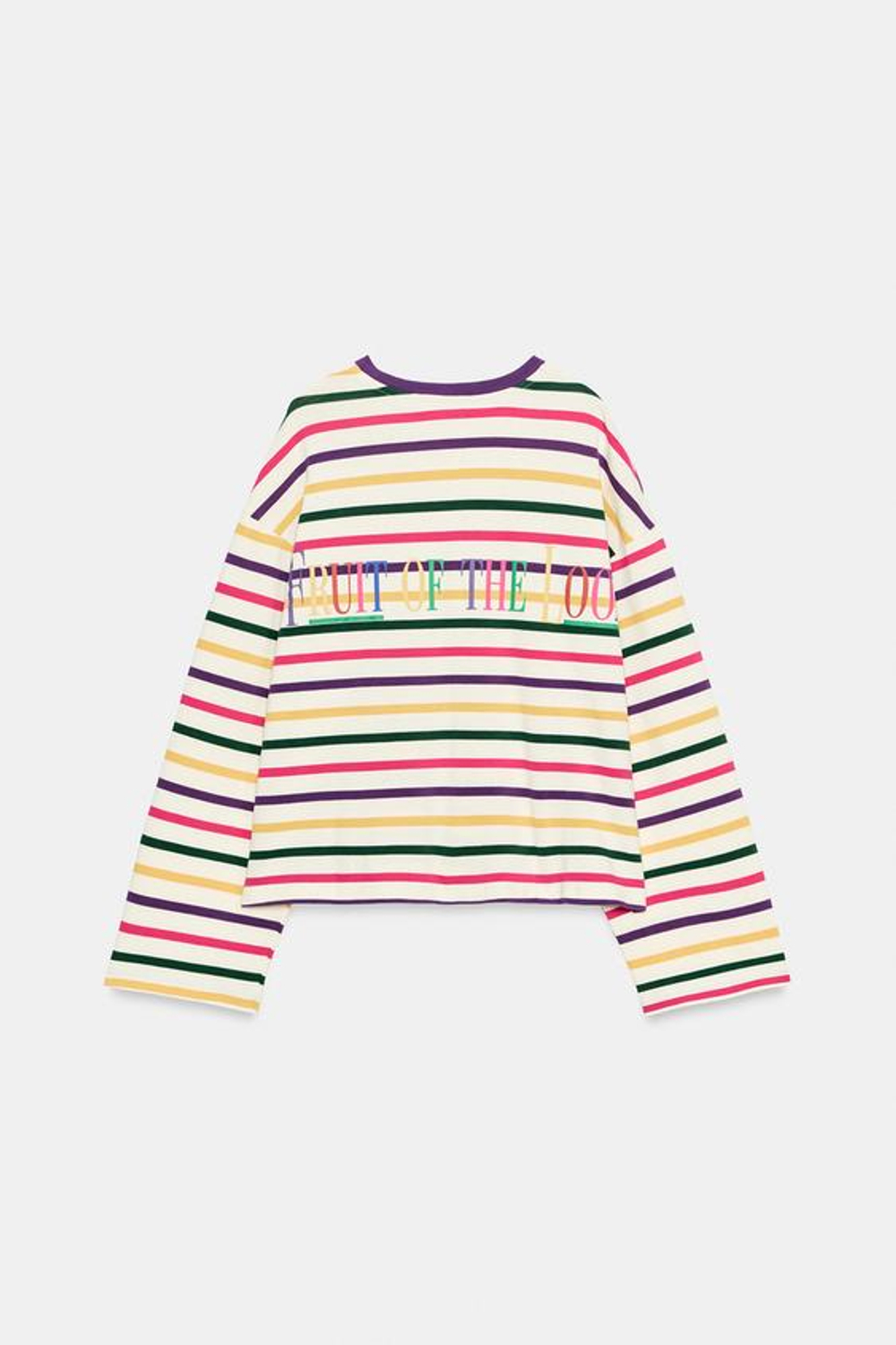 ZARA - FRUIT OF THE LOOM™ ФУТБОЛКА В ПОЛОСКУ, РАЗНОЦВЕТНЫЙ