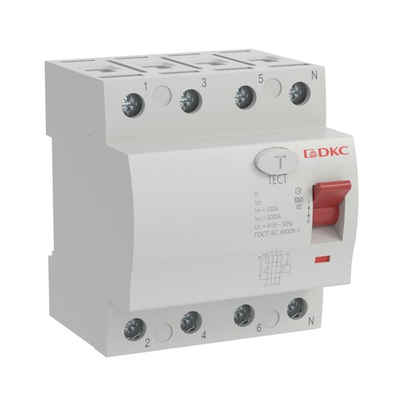 Селективное устройство защитного отключения УЗО ВДТ YON MAX MDL100, 4P, 300mA, 50A, type A-S