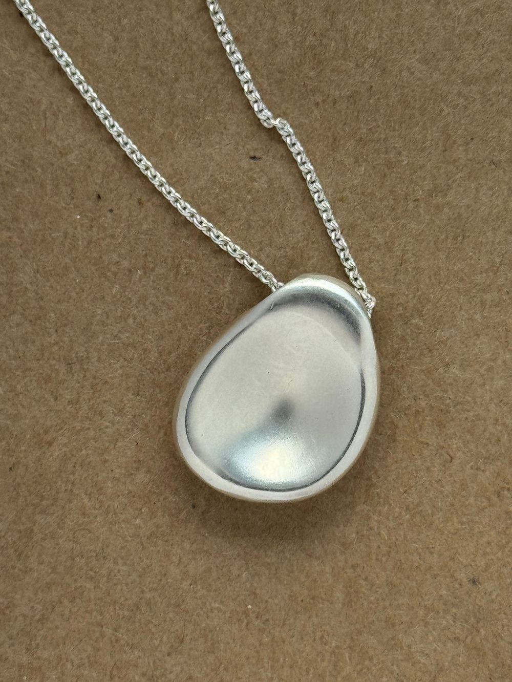 Подвеска Камень спокойствия, с цепочкой на выбор / Worry Stone