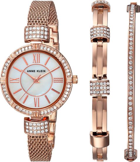 Женские наручные часы Anne Klein 2844RGST в наборе