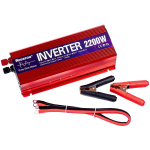 Инвертор 24V-220V 2200W красный RDDSPON
