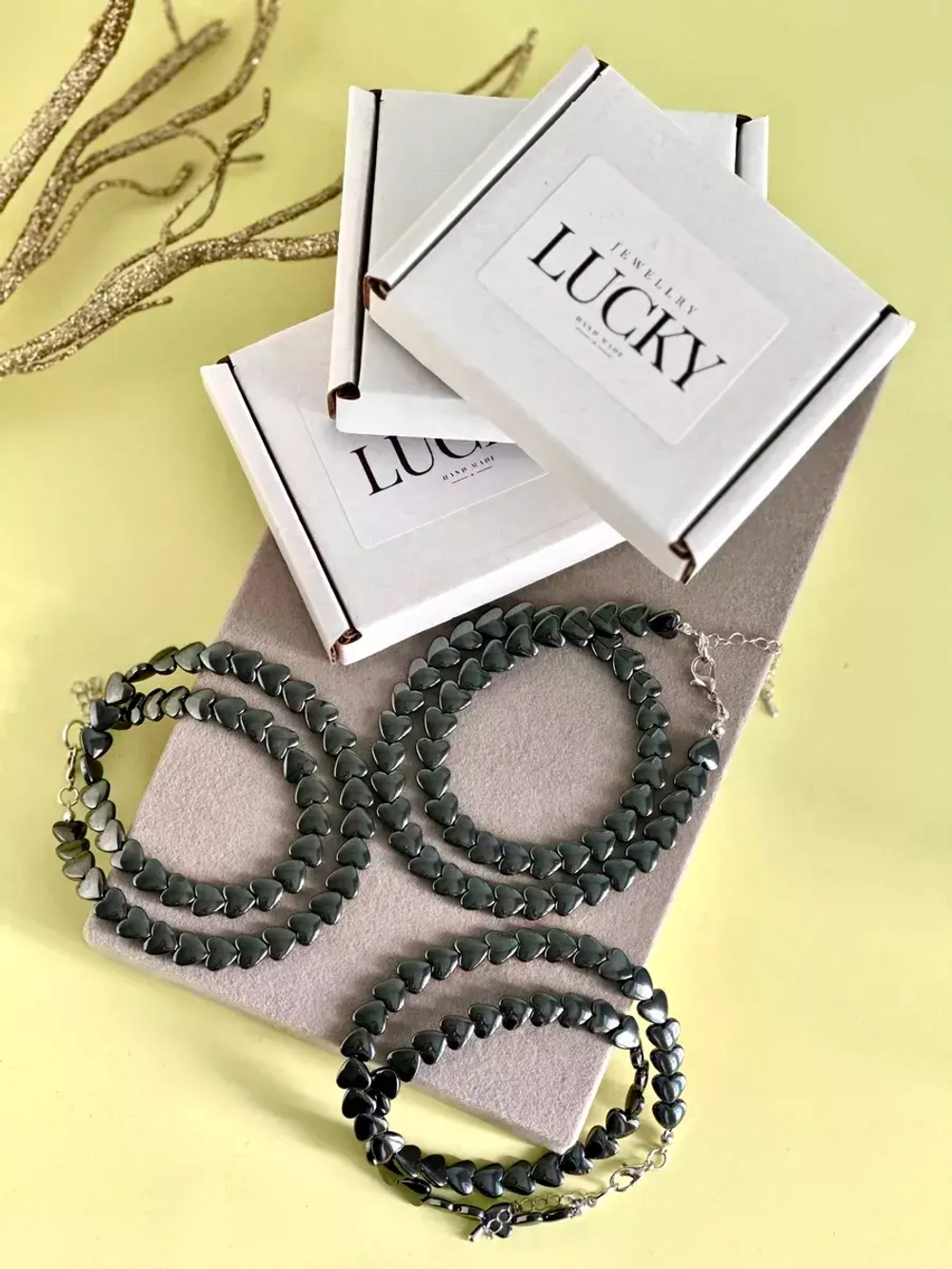 Чокер сердце колье на шею