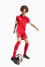 Шорты adidas Squadra 25 Junior - красный