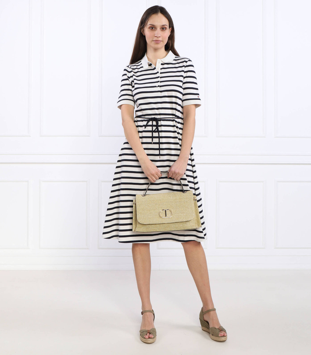 Платье RLX F&amp;F STRIPE Tommy Hilfiger - белый(WW0WW37831)