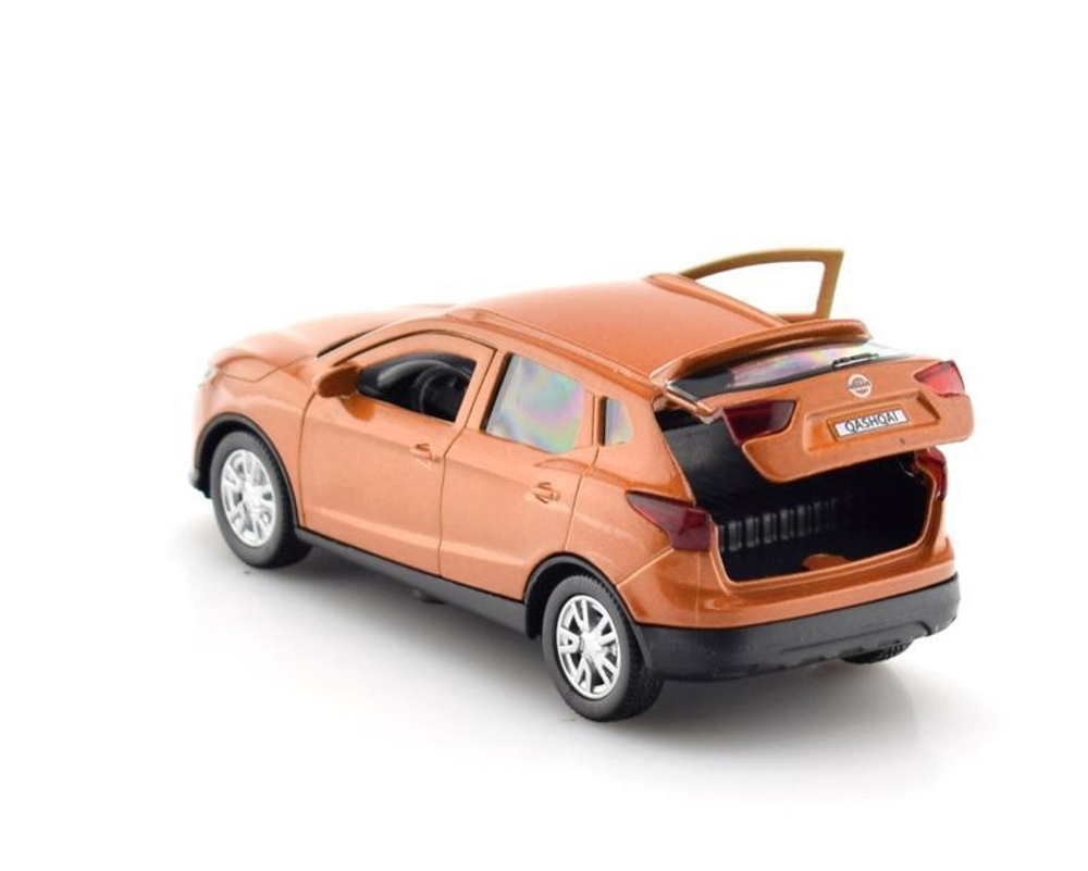 Модель ин. мет. "Nissan Qashqai" 12см. золото, коробка QASHQAI-GD (Технопарк)