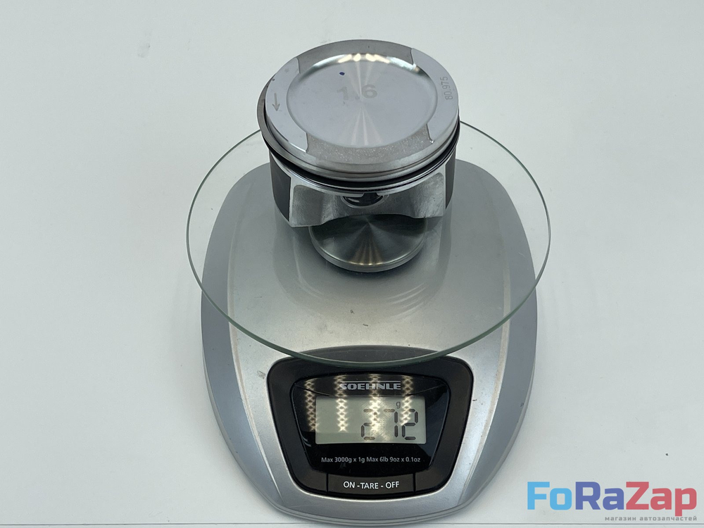 Поршни комплект STD VAG 1.6