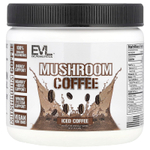 EVLution Nutrition, грибной кофе, холодный кофе, 120 г (4,2 унции)