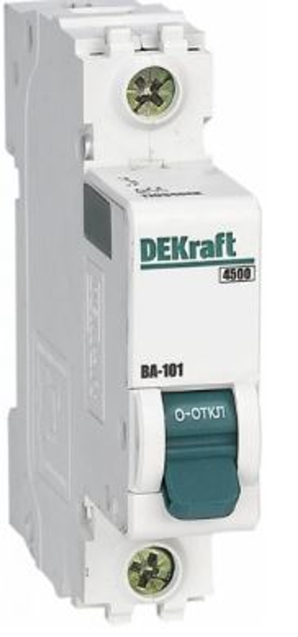 Автоматический выключатель DEKraft ВА101-1P-010A-C 11053DEK