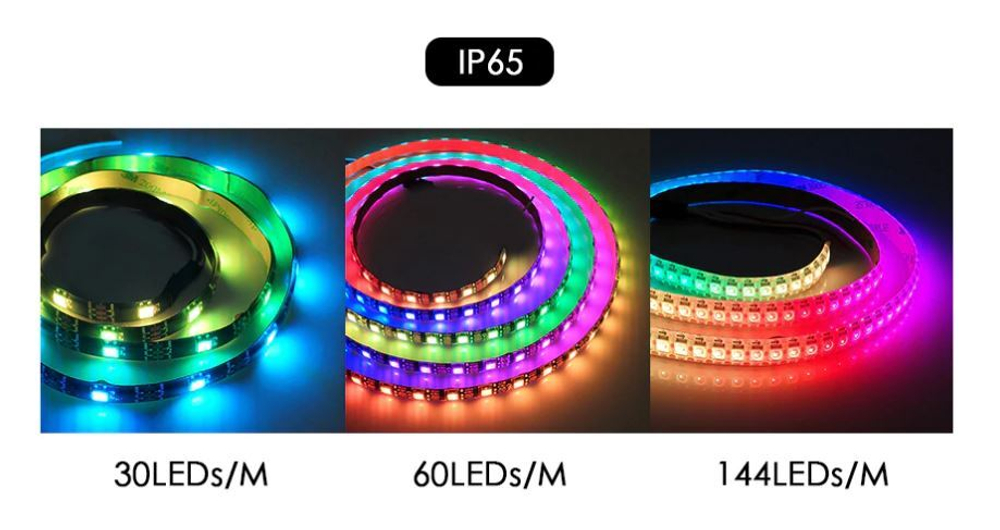 Адресная RGB лента WS2812B/IP65/30LB