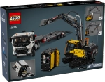 Конструктор LEGO Technic 42175 Грузовик Volvo FMX и электрический экскаватор EC230