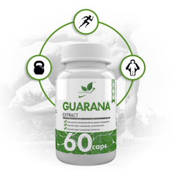 ЭКСТРАКТ ГУАРАНЫ 60 КАПС (NaturalSupp)