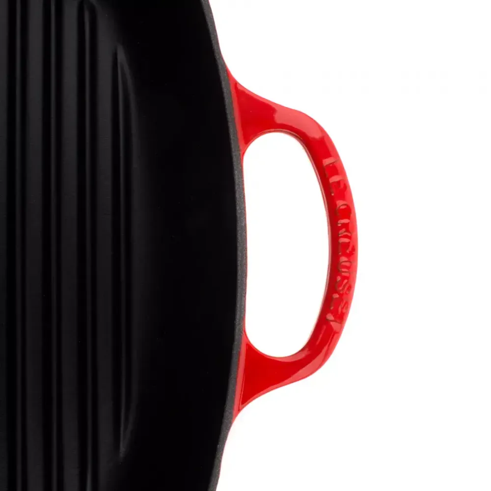 Чугунная сковорода-гриль Le Creuset, 30 см, Красная - 6
