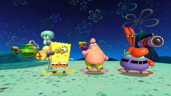 Xbox 360 Spongebob SquarePants: Plankton's Robotic Revenge (Б/У, Полностью на русском языке)