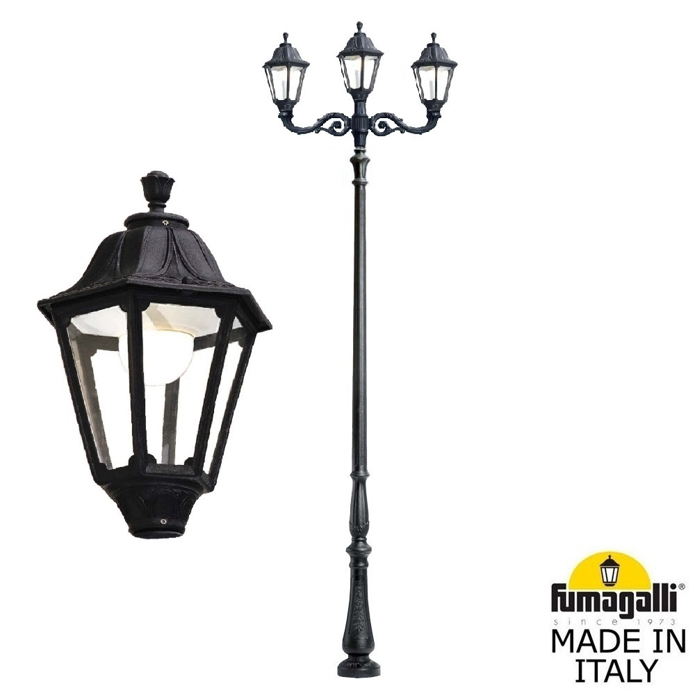 Парковый фонарь Fumagalli NOEMI E35.208.M21.AXH27
