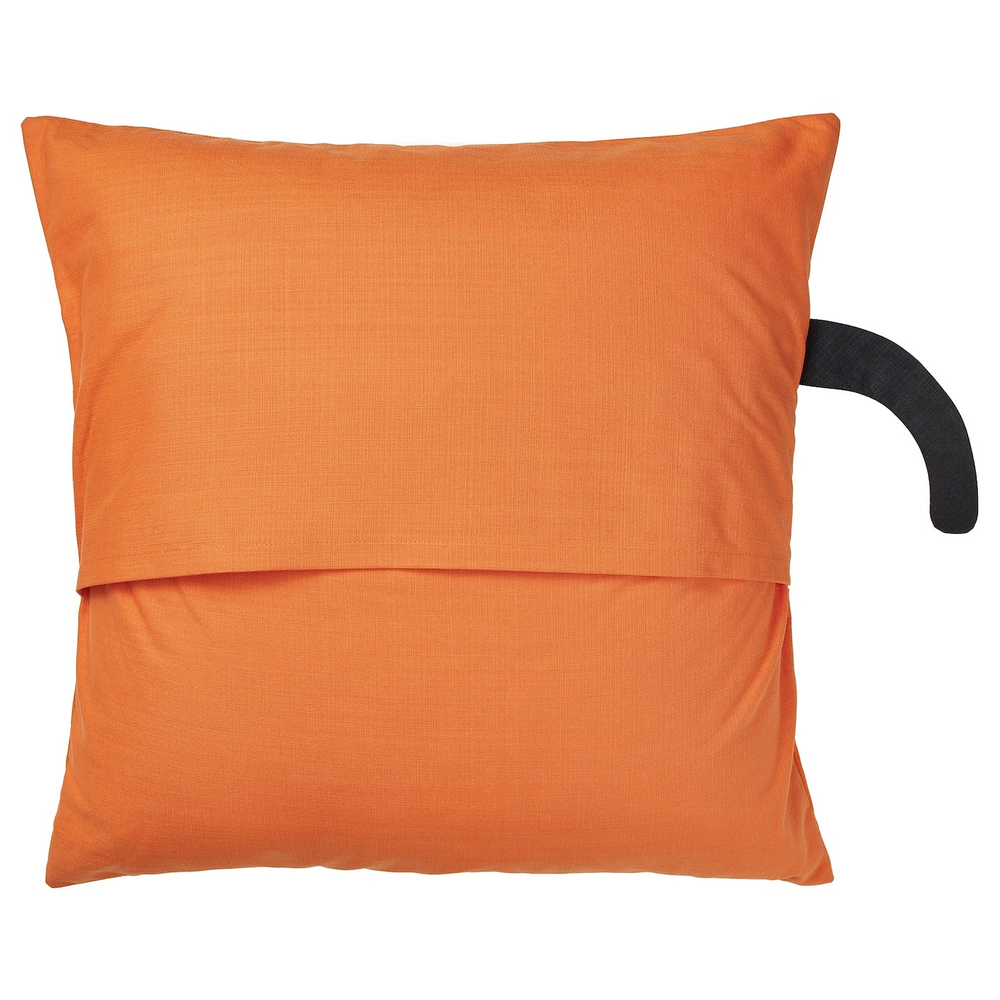 IKEA MÄVINN  (ИКЕА МÄВИНН)  -  Наволочка, рисунок кошки оранжевая, 50x50 см