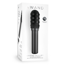 Люксовый вибратор Le Wand Grand Bullet темный графит