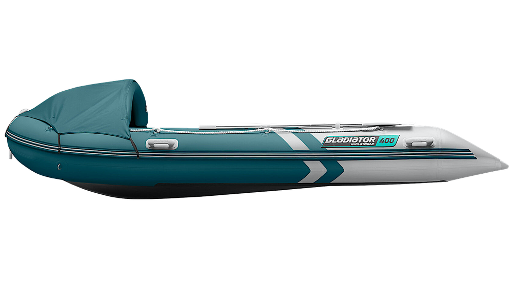 Лодка ПВХ Gladiator Active C400AL с алюминиевым полом -