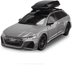Коллекционная модель Audi RS6 Travel Multi Function с багажником 1:24  CZ148A