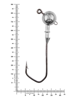 Джиг некрашеный Stinger Eye Jig, крючок Vido Craft VD-079 8/0 (3шт/уп)