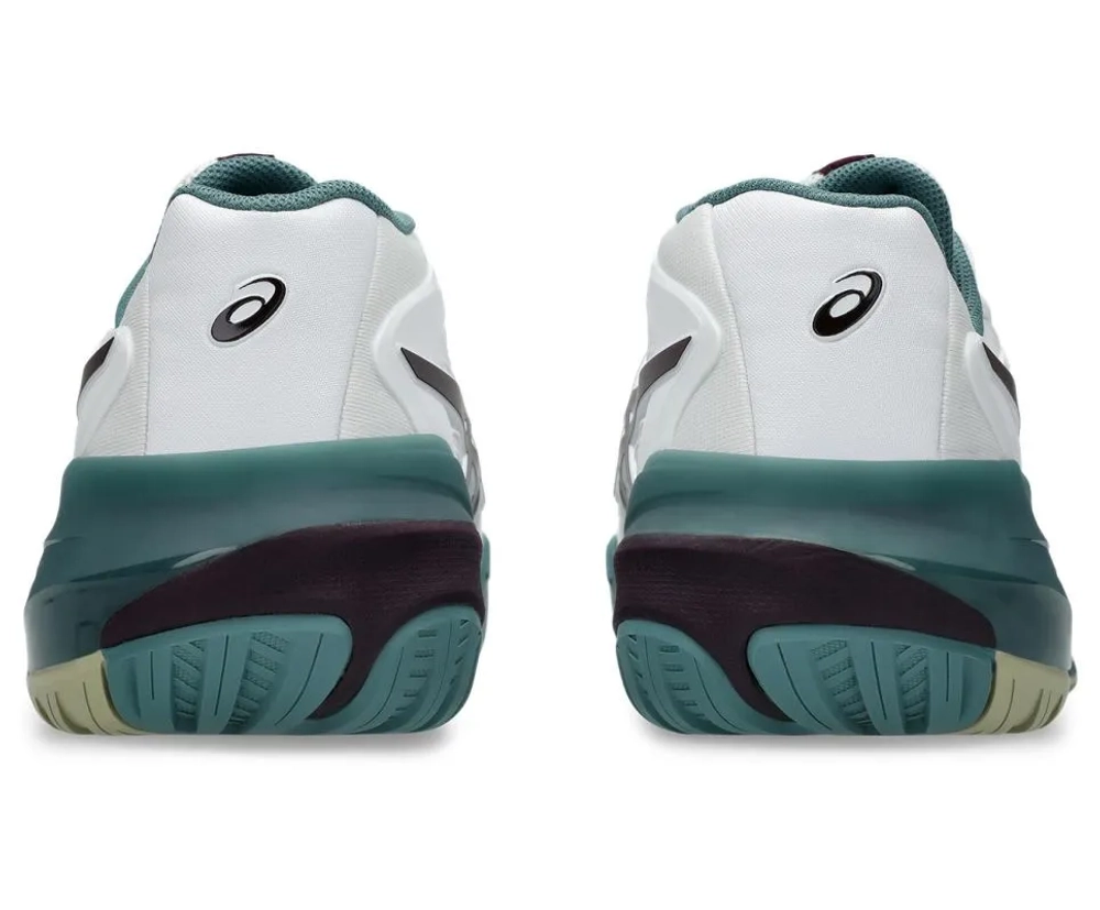 Теннисные кроссовки Asics Gel-Resolution X - white/dark aubergine