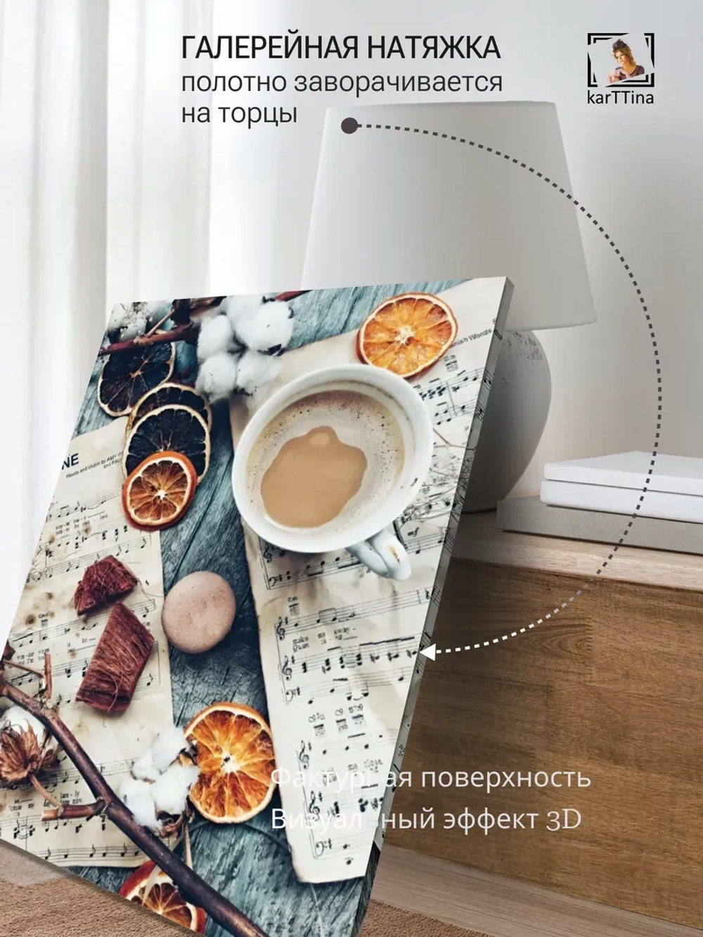 Картина Гармония вкуса интерьерная 30х40см 1шт.