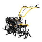 Мотоблок DPT-370X, 7 л.с, дисковое сцепление, ширина 90 см, глубина 35 см, фрез 3х4, ВОМ, передачи 3В/1Н Denzel