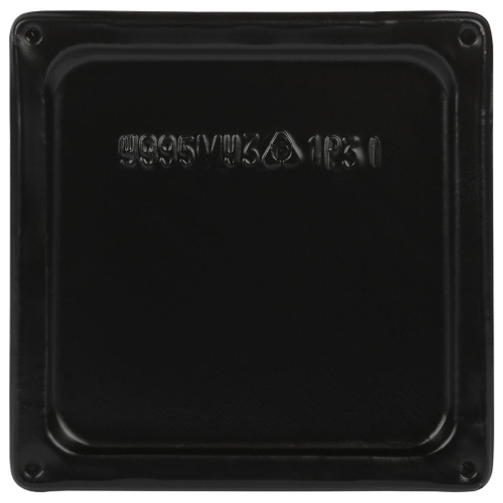 Коробка протяжная ЭРА Y-995-150-150-100-31 металлическая У-995 без уплотнителя 150х150х100мм черная IP31 | Электротовары
