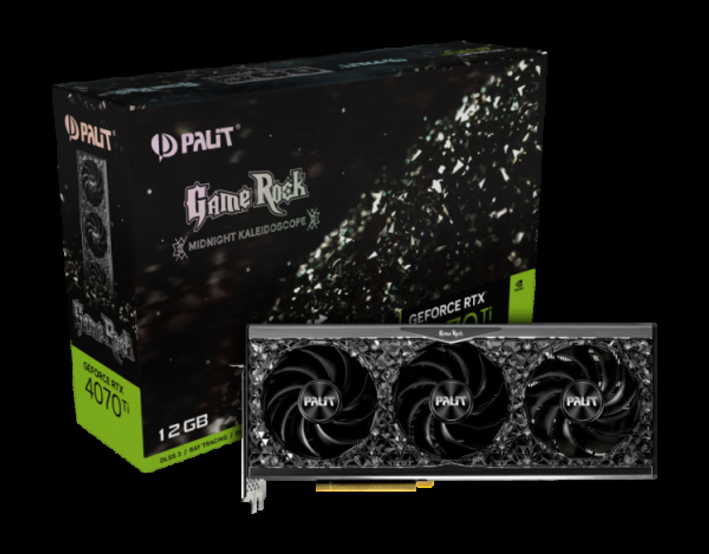 Видеокарта Palit GeForce RTX 4070 Ti GameRock (NED407T019K9-1045G)