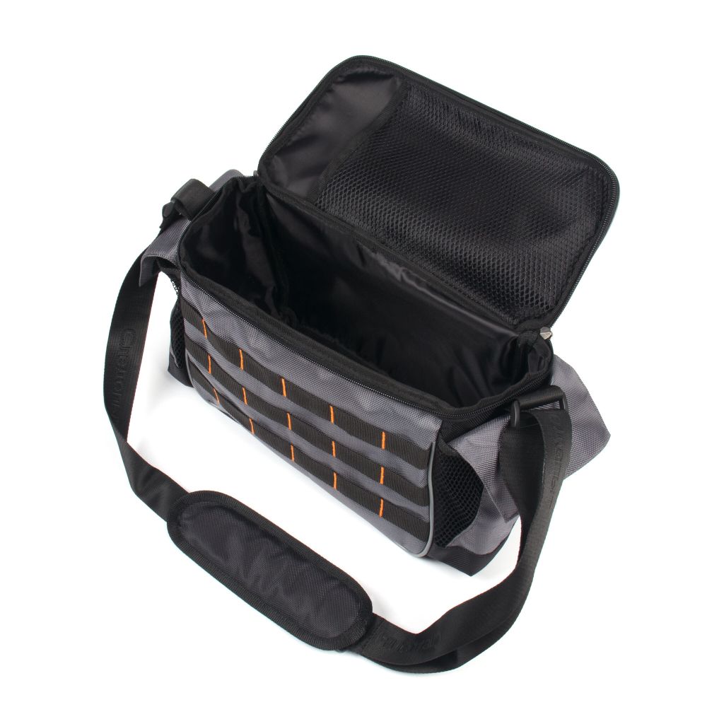 Сумка рыболовная "СЛЕДОПЫТ" Base Lure Bag L, 36х22х15 см, цв. серый, без коробок/12/