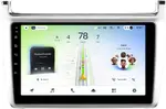 Магнитола для Volkswagen Polo 5 2009-2020 (рамка серебро) - Teyes CC4L монитор 9" IPS, Android 14, Быстрая, Snapdragon 662, CarPlay, 4G SIM-слот