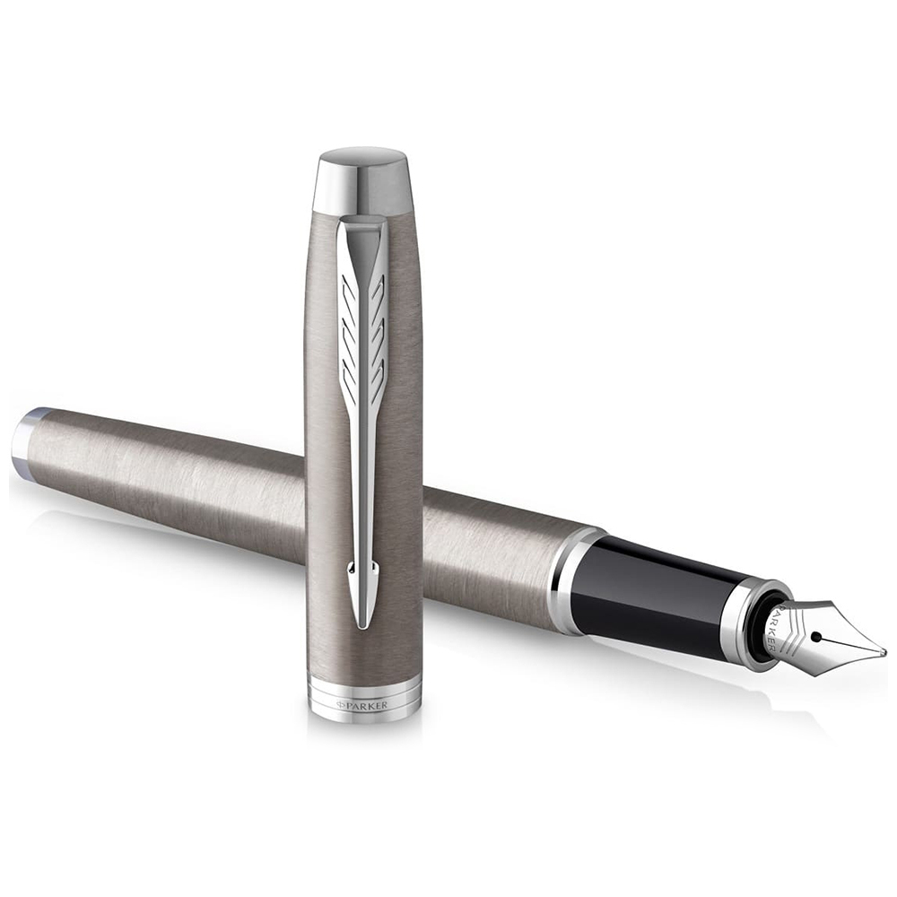 Parker IM Essential F319 - Brushed Metal CT, ручка перьевая, F