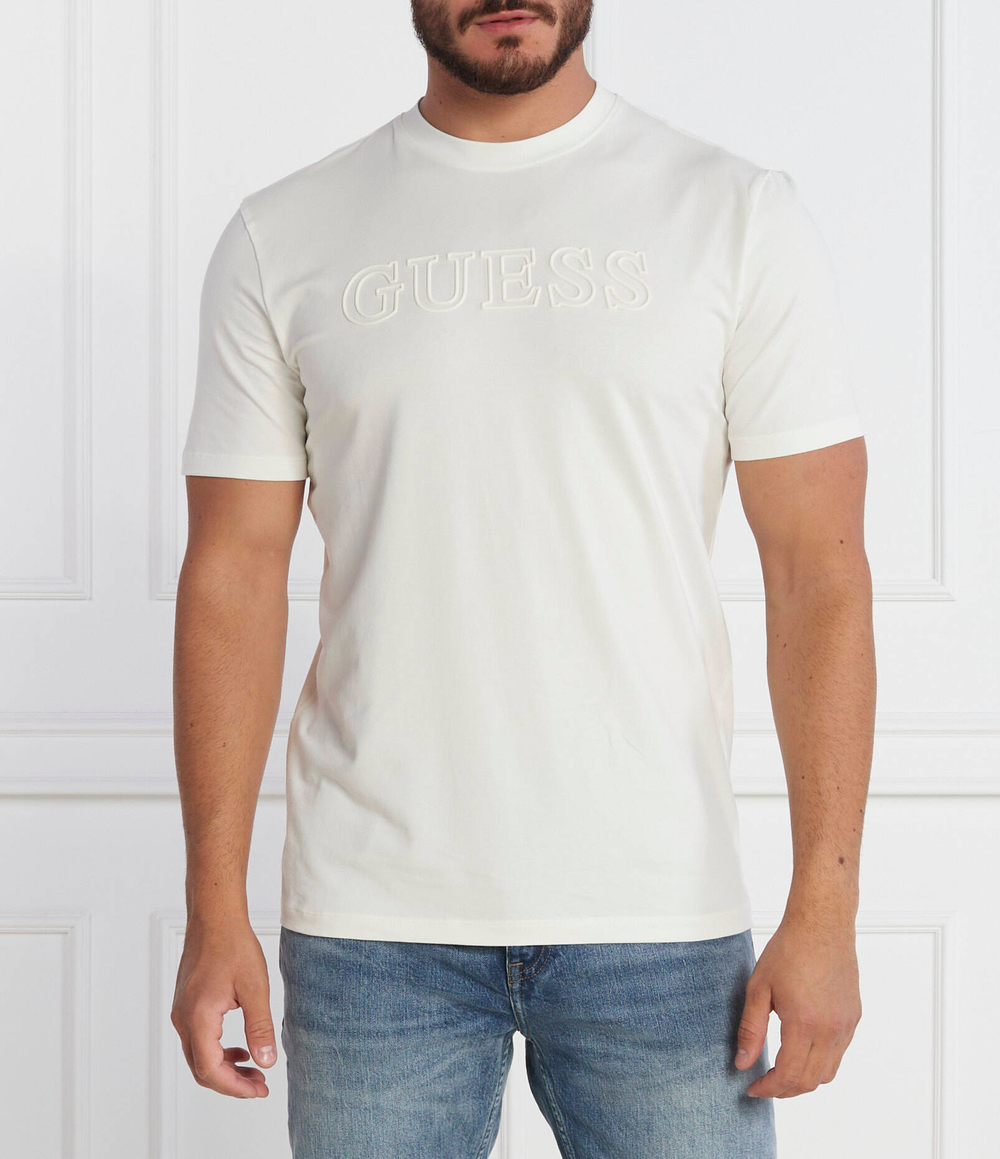 Футболка SS ALPHY GUESS ACTIVE - белый(Z2YI11 J1314)
