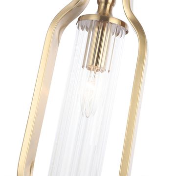 Светильник подвесной 1*Е14 Tomas SP1 Brass латунь Crystal Lux