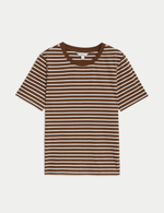 Футболка с коротким рукавом из чистого хлопка T41007391 - Marks & Spencer