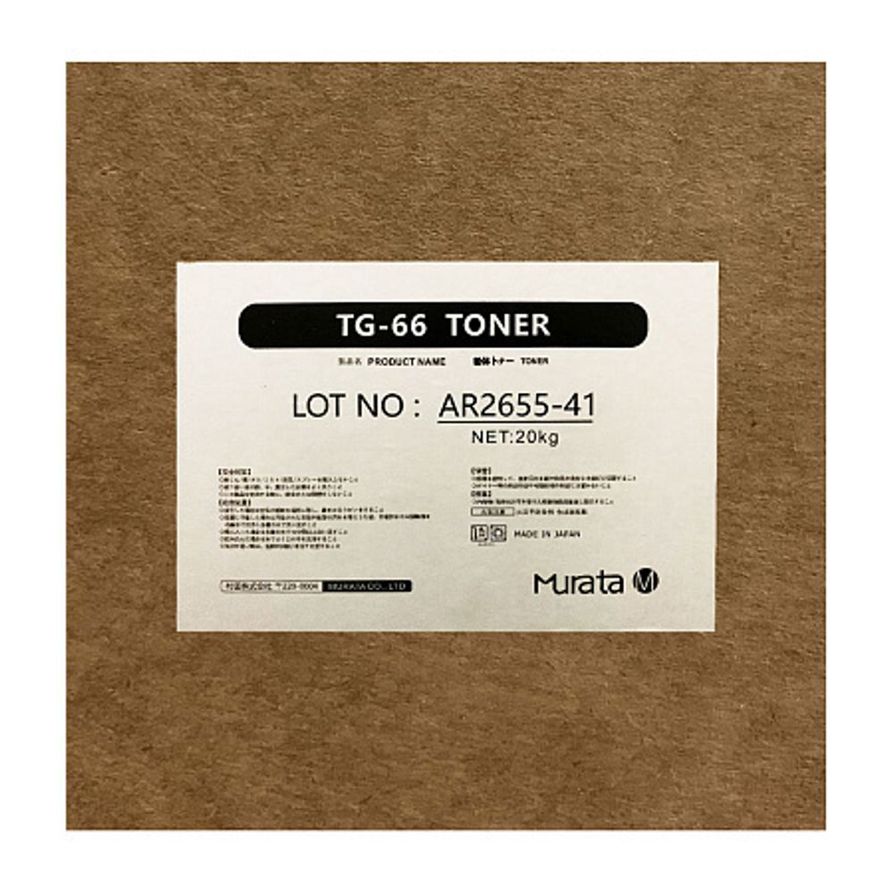 Тонер для BROTHER HL 2040/2240 Universal, TG-66 (2х10кг) MURATA Япония Тонер для BROTHER HL 2040/2240 Universal, TG-66 (2х10кг) MURATA Япония