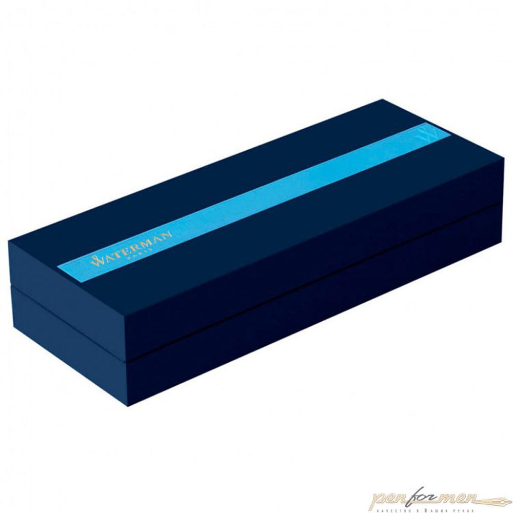 Перьевая ручка Waterman Expert 3 DeLuxe Obsession Blue CT перо F (1904580)