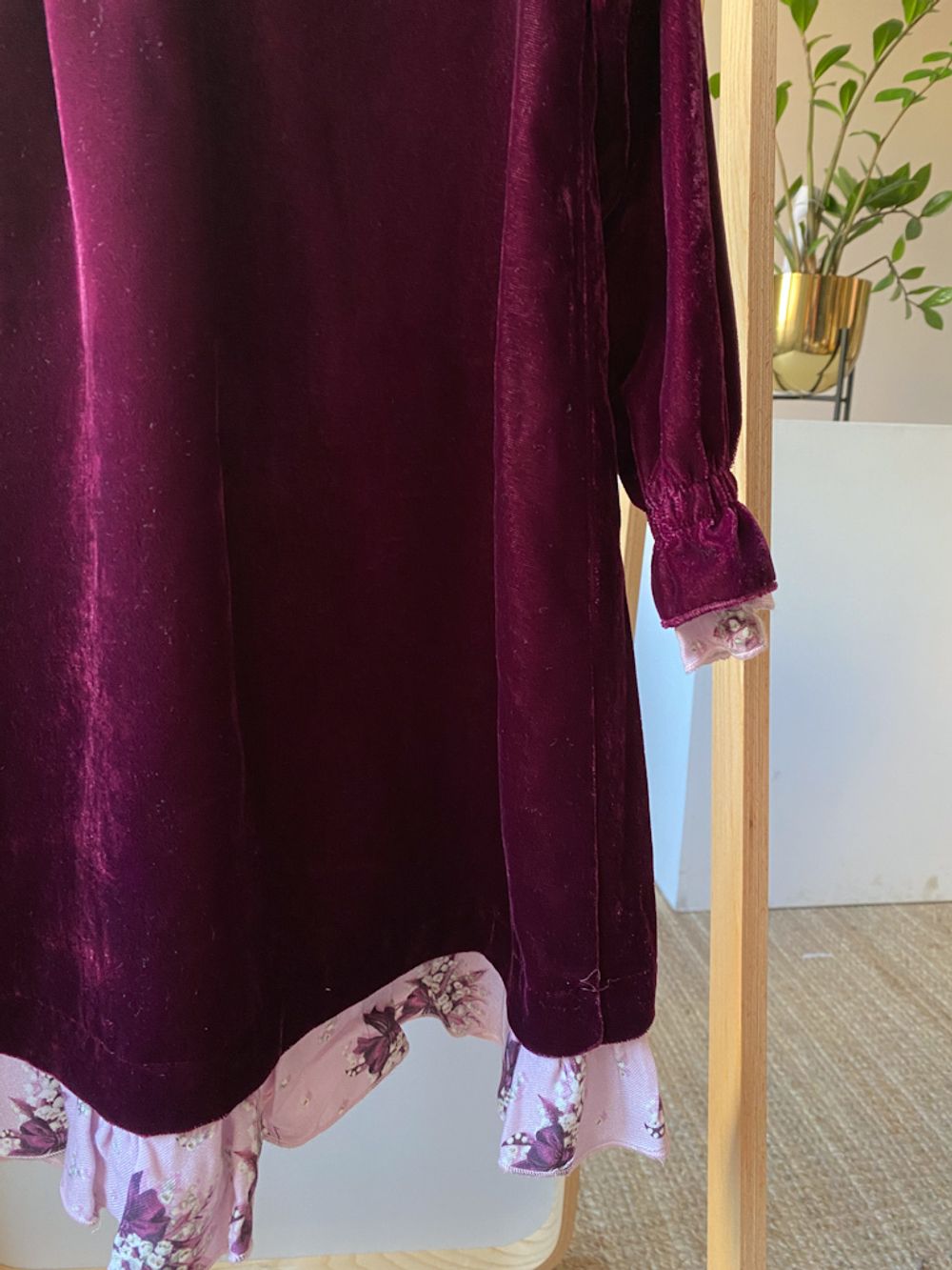 Бархатное платье  Monnalisa, 104