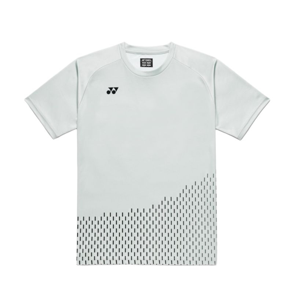 Мужская теннисная футболка Yonex Practice - silver grey