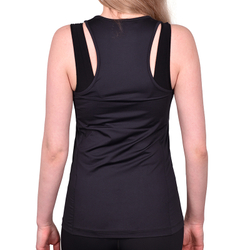 Женский теннисный топ Hydrogen Chrome Tech Tank Top - black/grey