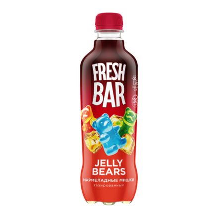Фреш Бар 0,48л JELLY BEARS (мармелад. мишки) 1/12