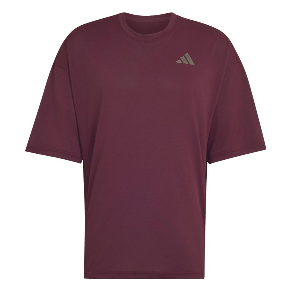 Мужская футболка Adidas Oversized — maroon