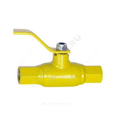 Кран шаровой сталь газ КШ.Ц.М.GAS Ду 40 Ру40 ВР L=155мм LD КШ.Ц.М.GAS.040.040.Н/П.02