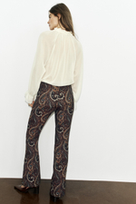 ЖАККАРДОВЫЕ БРЮКИ FLARE — ZARA