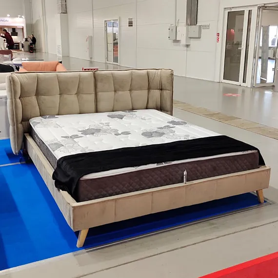Кровать Hush 180х200 см, бежевая